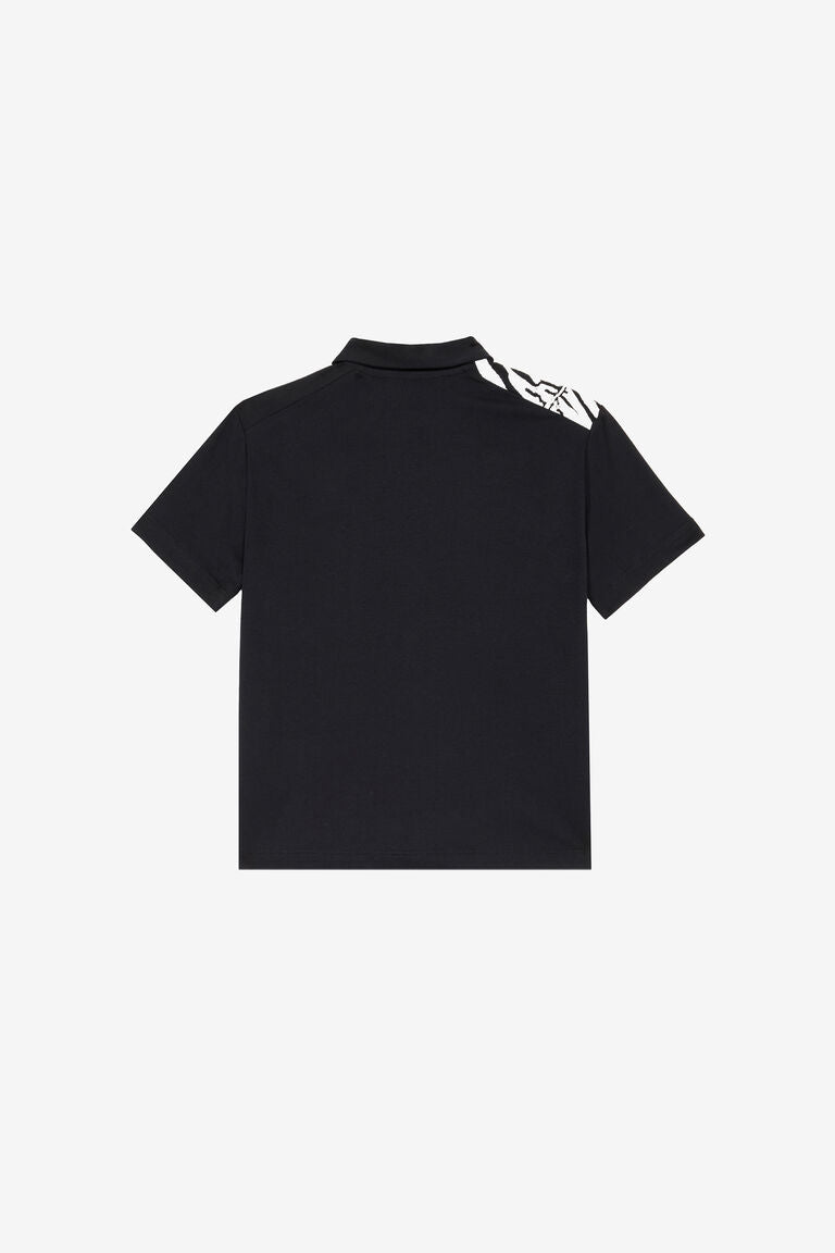 Polo Tiger Skin Avec Monogramme RC Et Logo