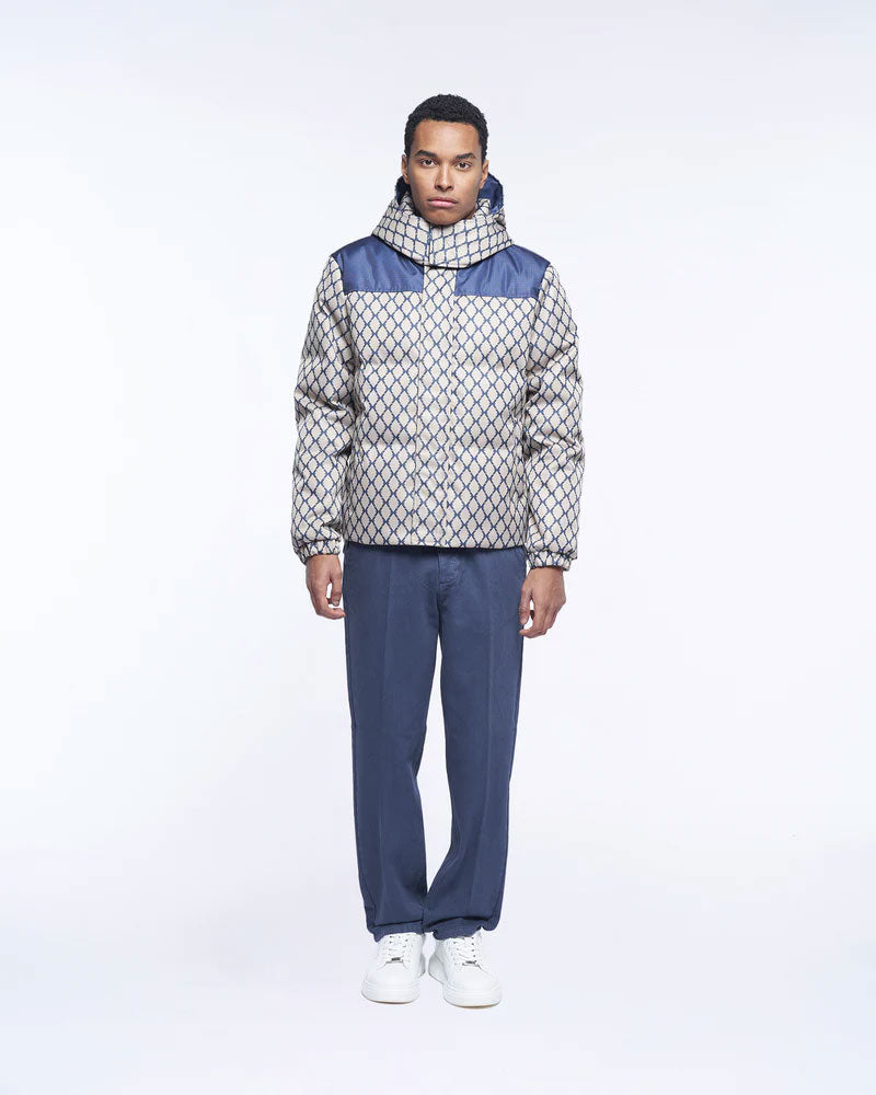 John Richmond Down jacket with hood