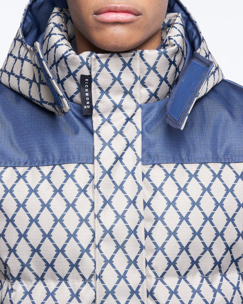 John Richmond Down jacket with hood