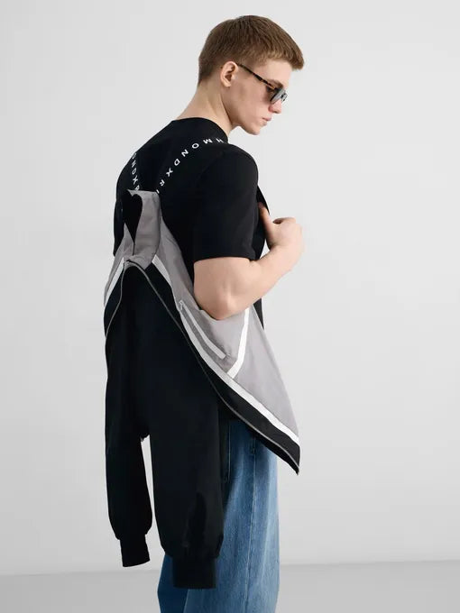 VESTE HOMME - JOHN RICHMOND NOIRE -maisonprado-luxe-02