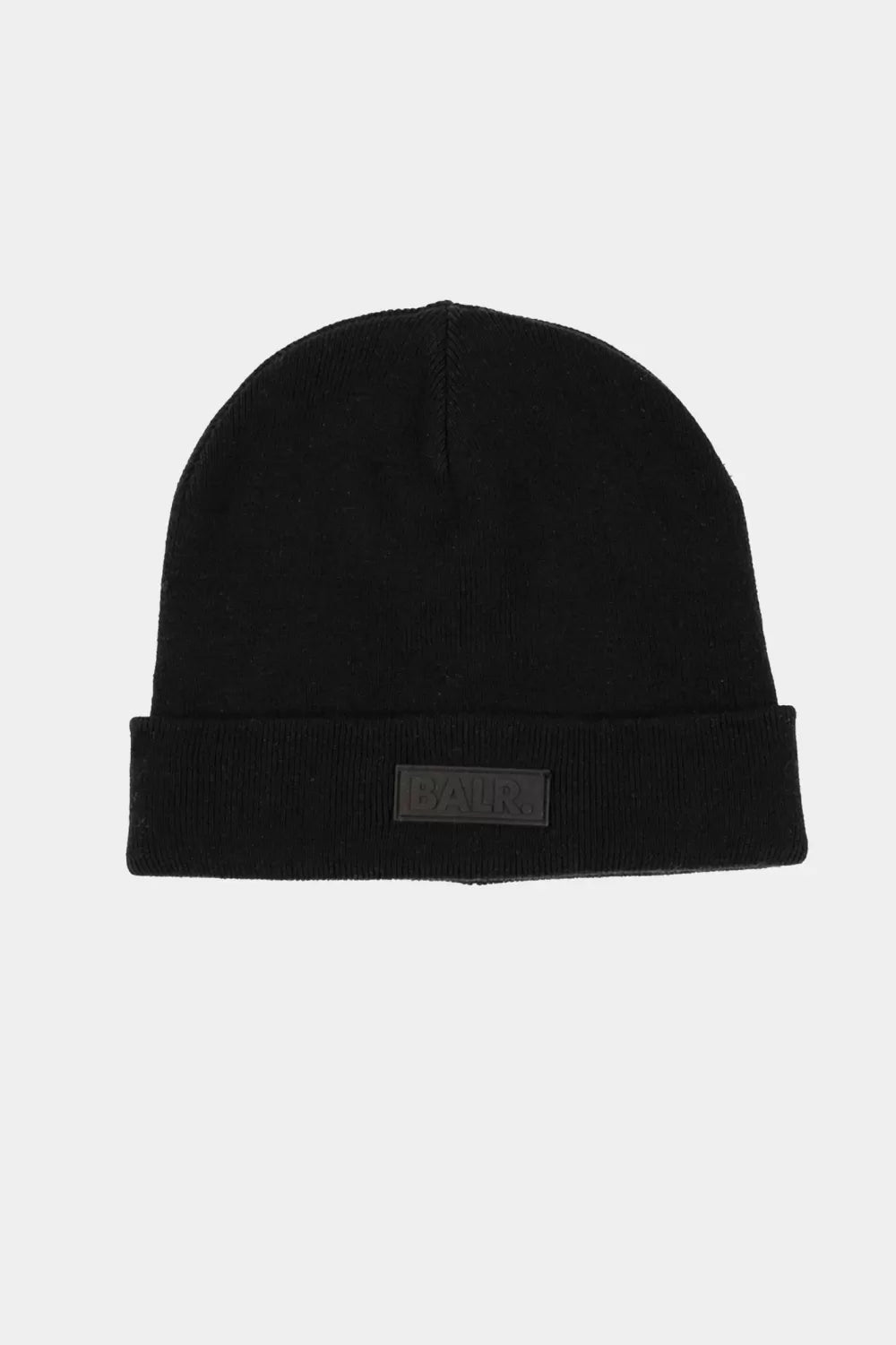 Ash Rib Beanie Jet Black