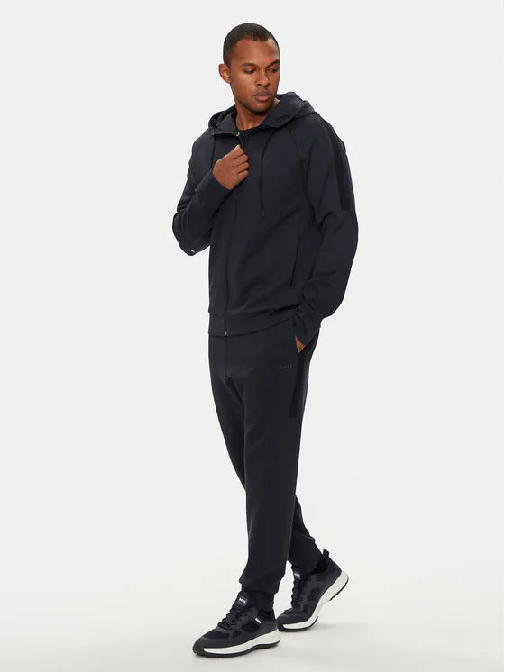 Ensemble de survêtement en coton interlock avec détails de logo