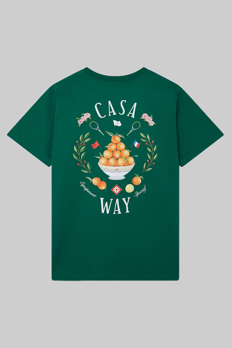 CasablancaCASA WAY PRINTED T-SHIRT