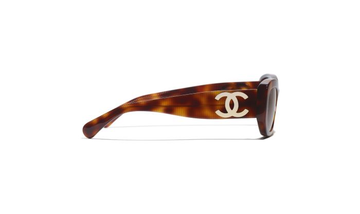 CHANEL Rectangle Sunglasses