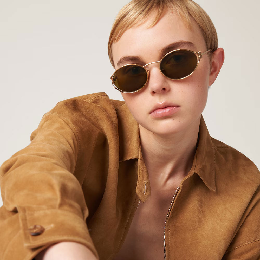 Lunettes de soleil Miu Miu Logo