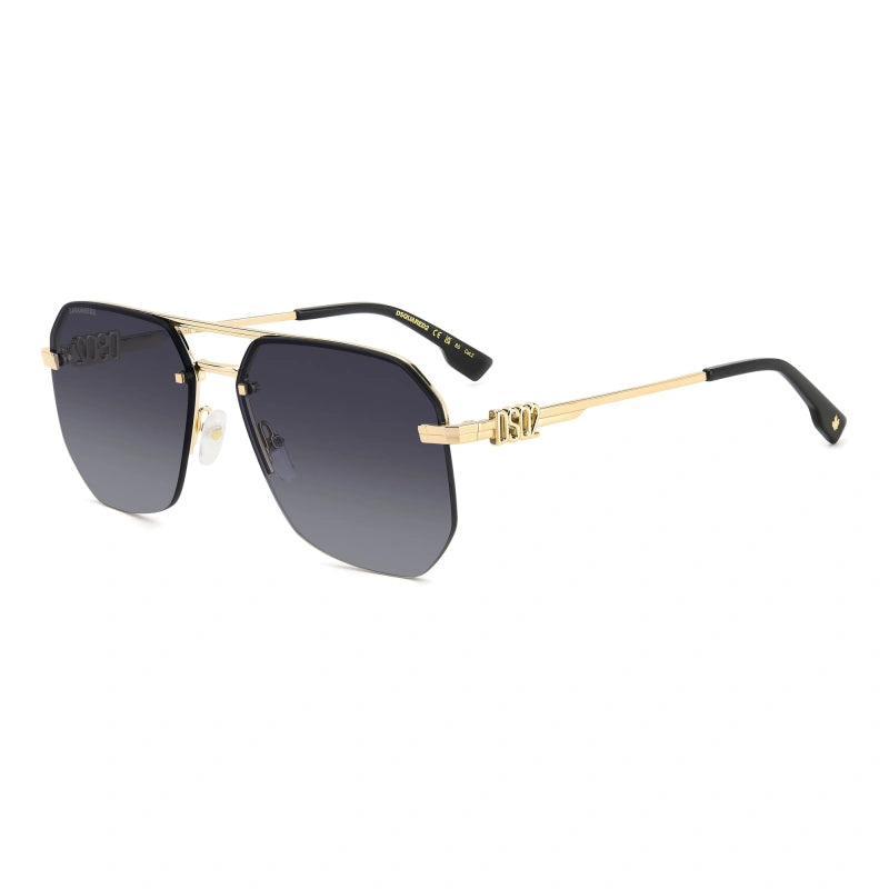 Dsquared2 D2 0103/S - RHL 9O Or Noir | Lunettes De Soleil Homme