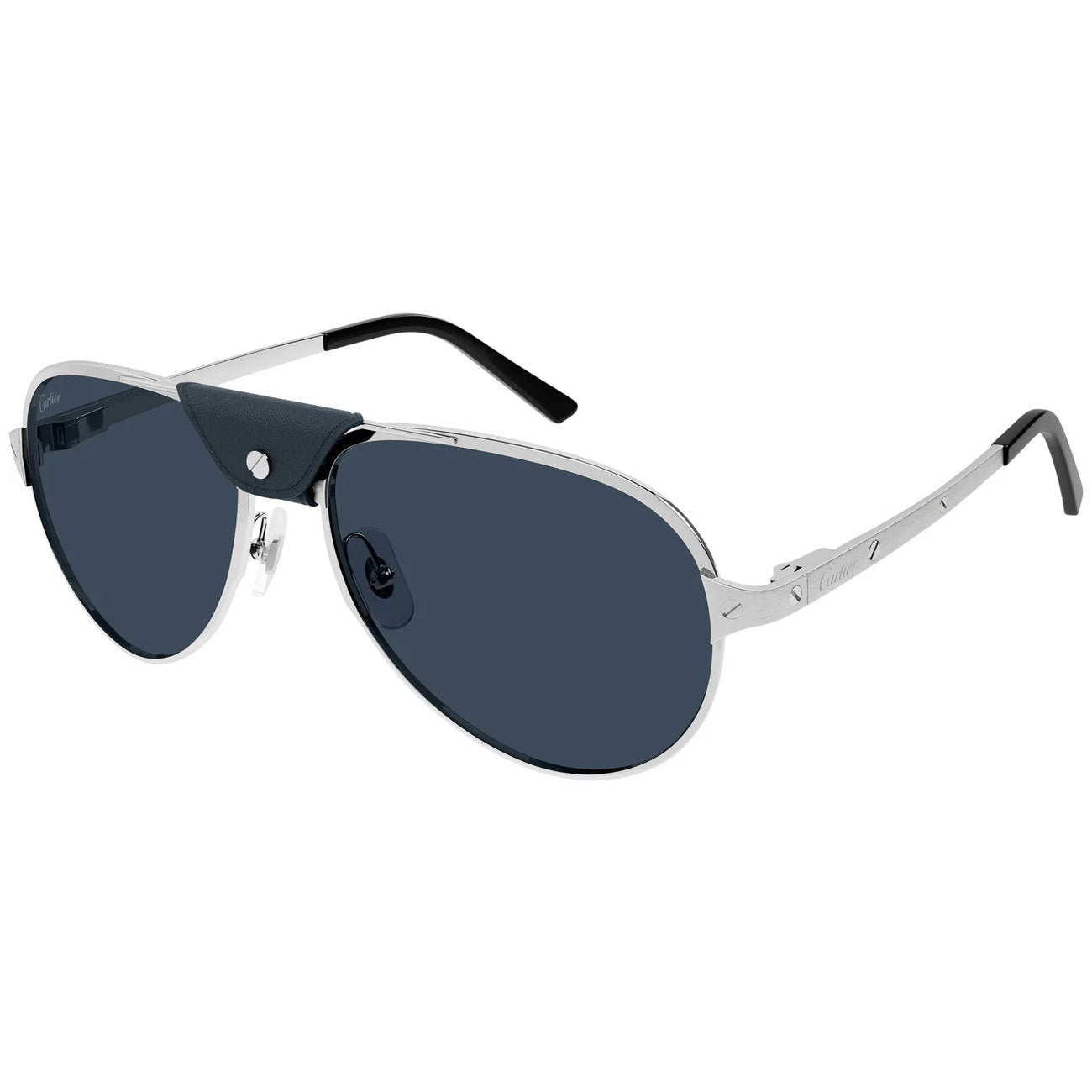 Cartier Santos CT0034S 016 Silver Blue
