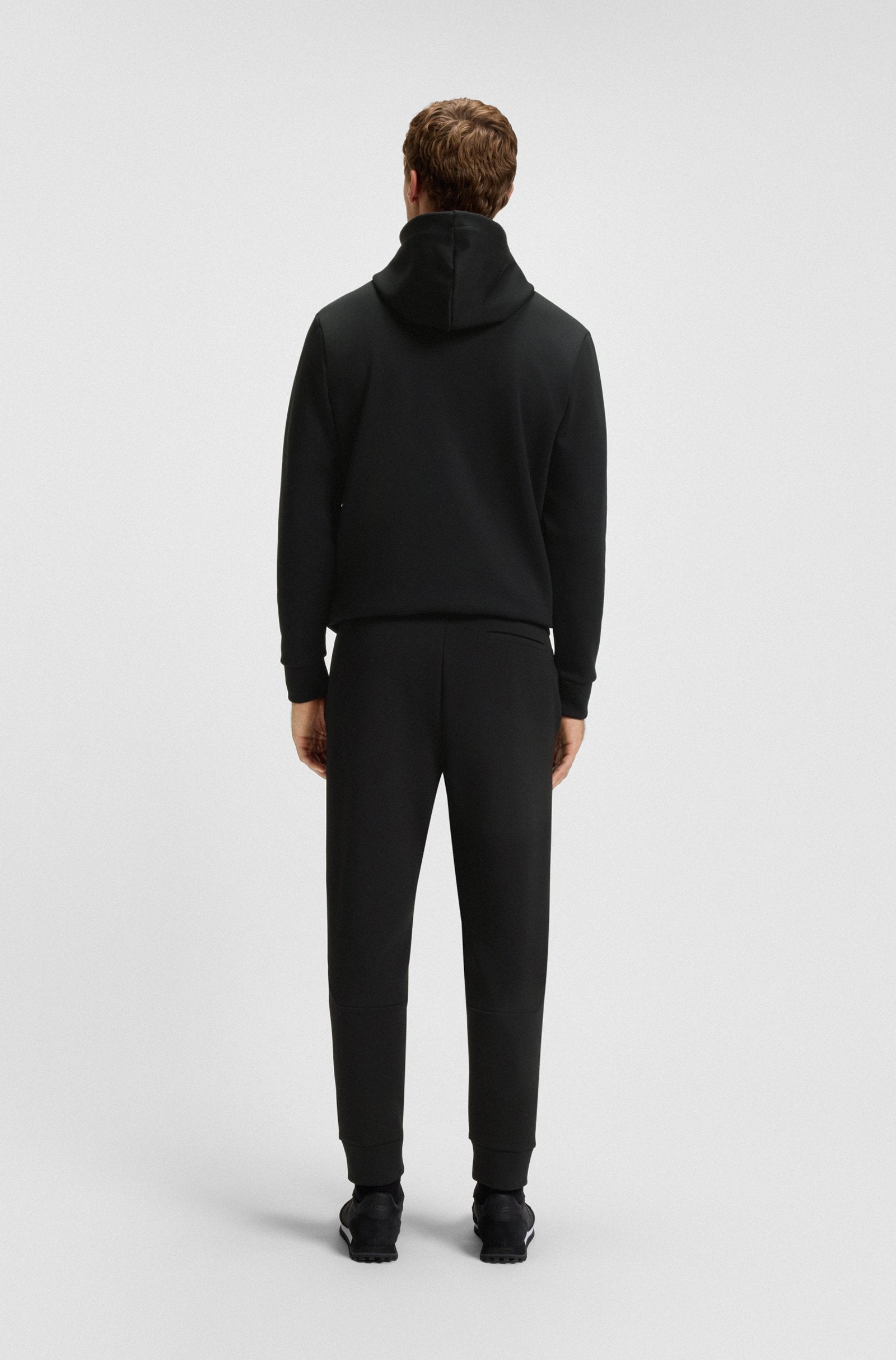 Bas de survêtement en coton mélangé avec finitions à rayures