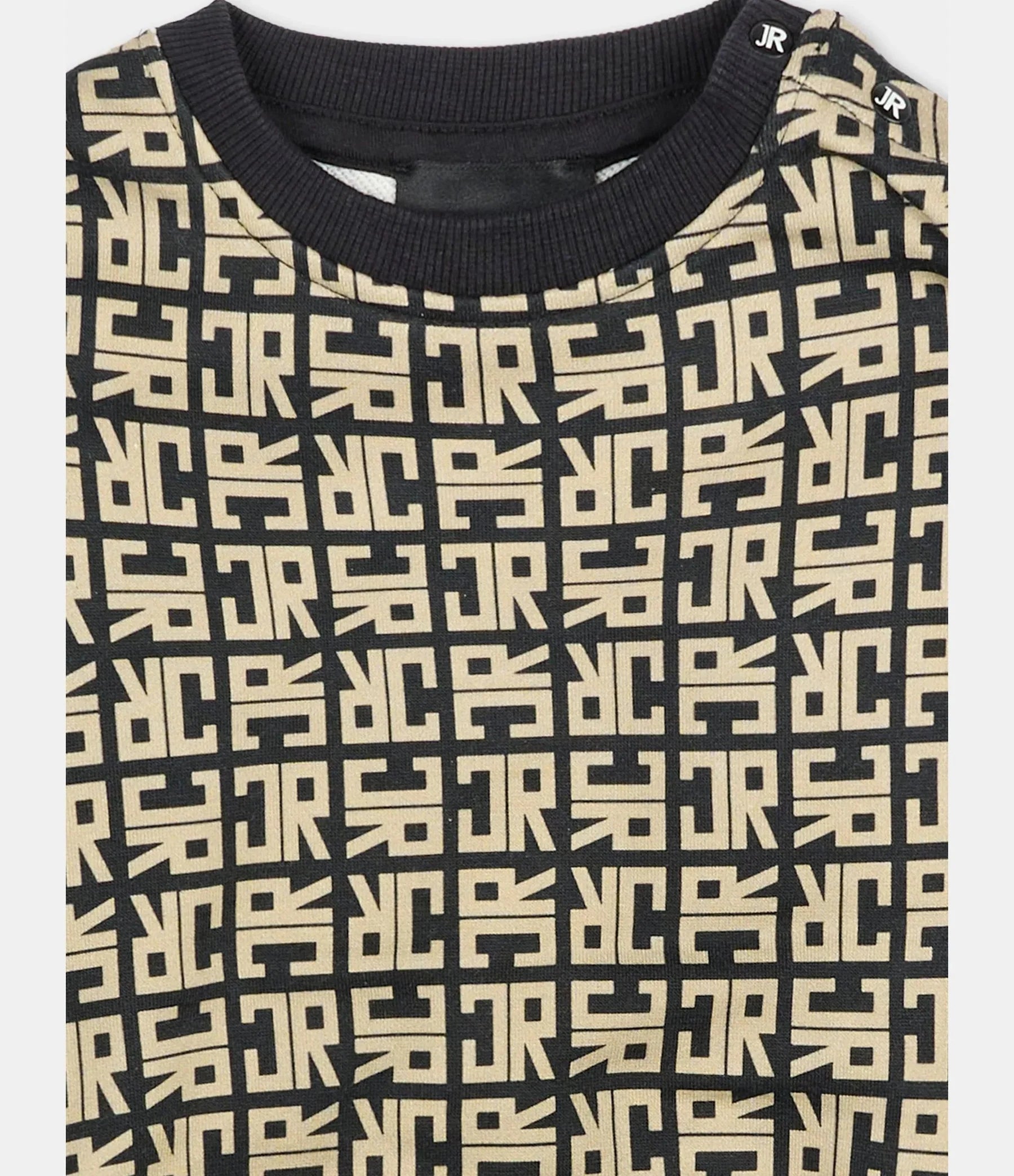 Sweat-shirt bébé beige John Richmond avec logo