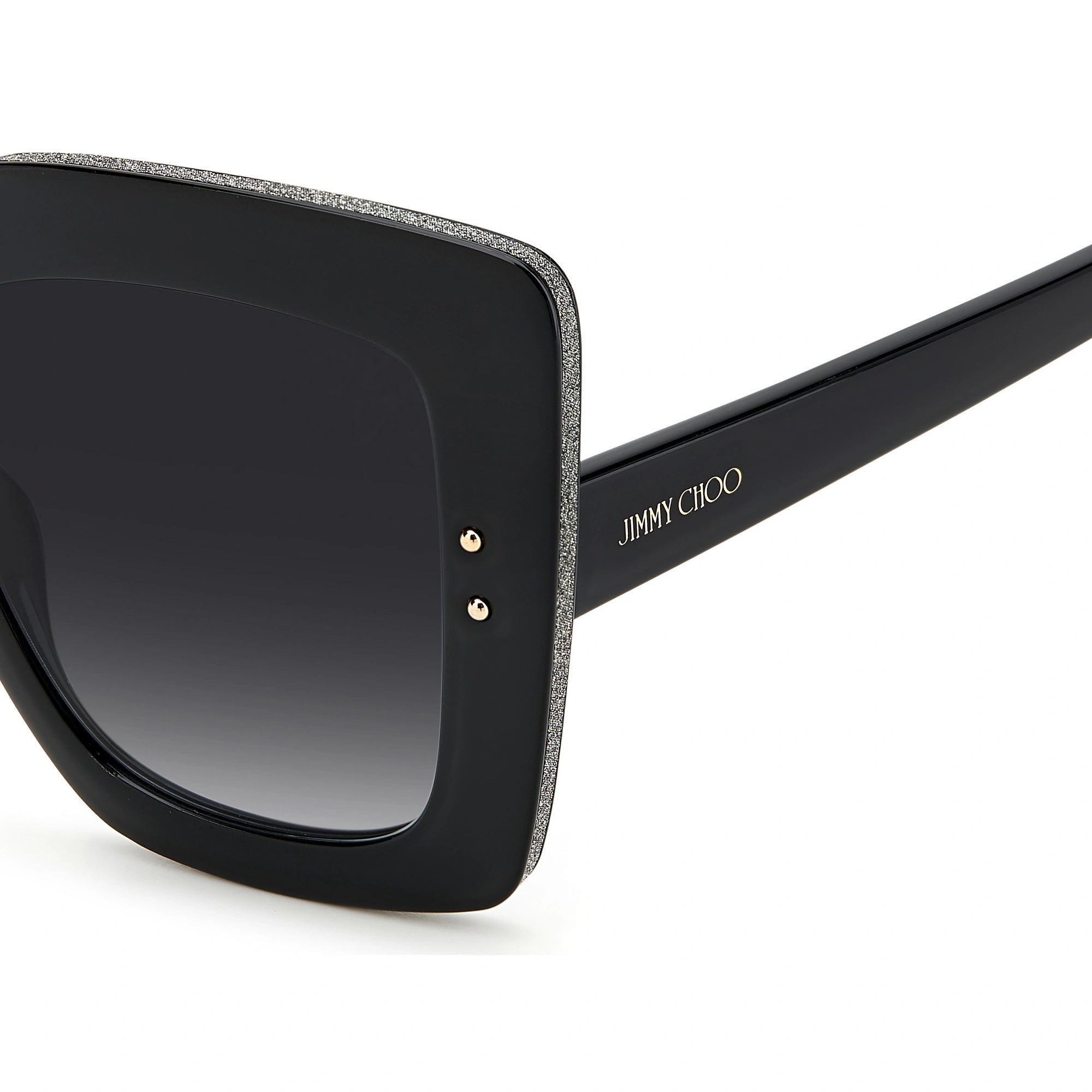 JIMMY CHOO AURI/G/S - 807 9O BLACK