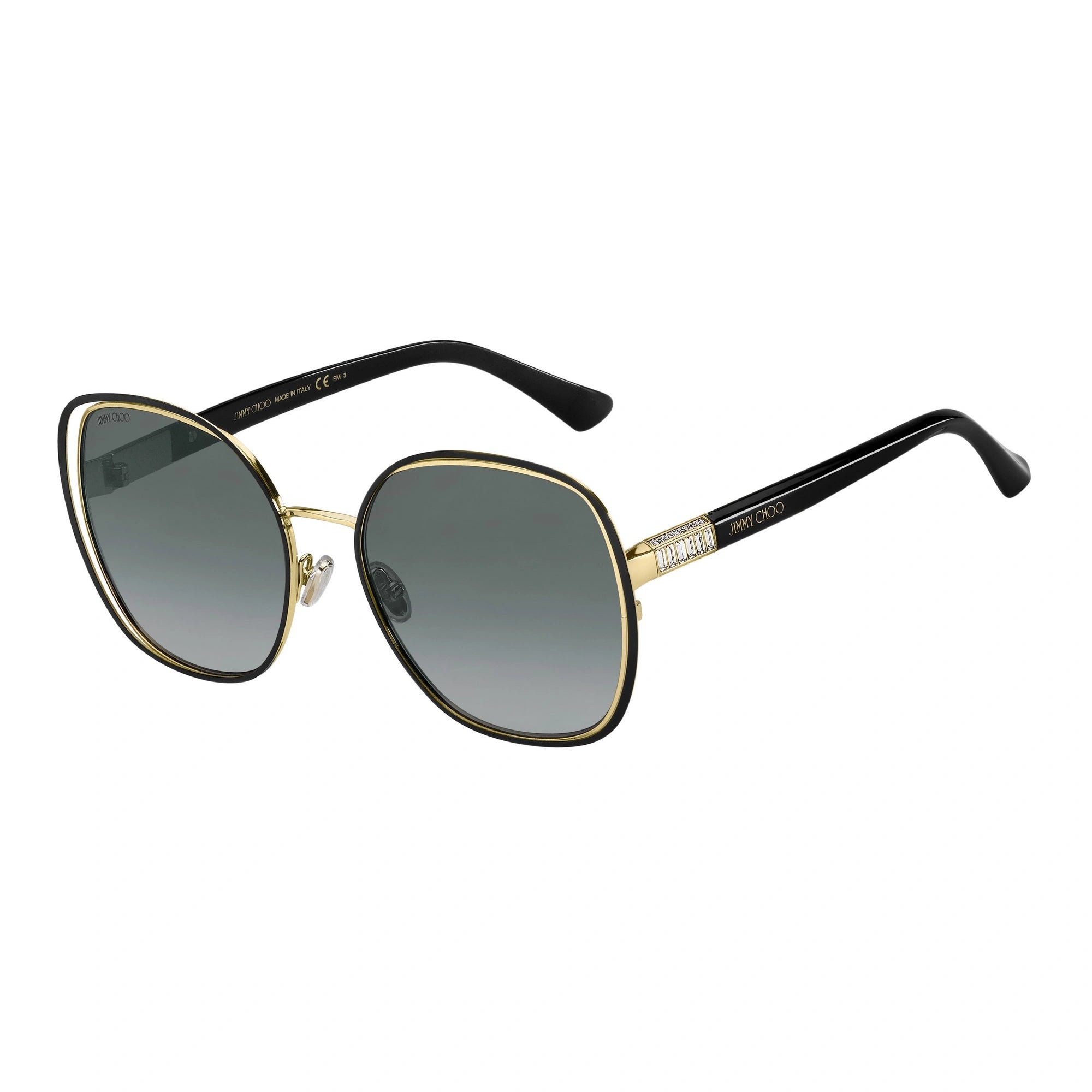 JIMMY CHOO DODIE/S - 2M2 9O BLACK GOLD