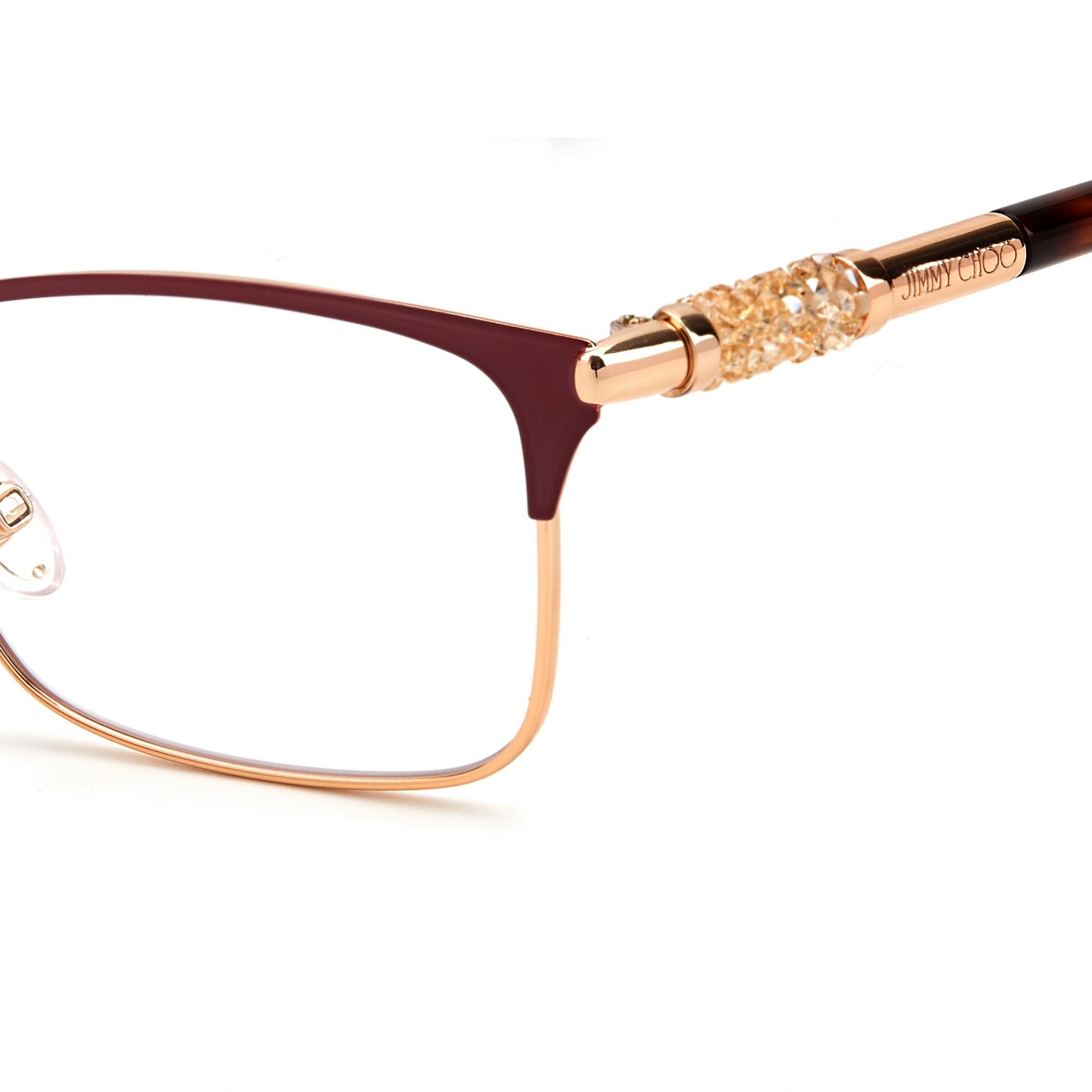 JIMMY CHOO JC295 - 6K3 BURGUNDY GOLD