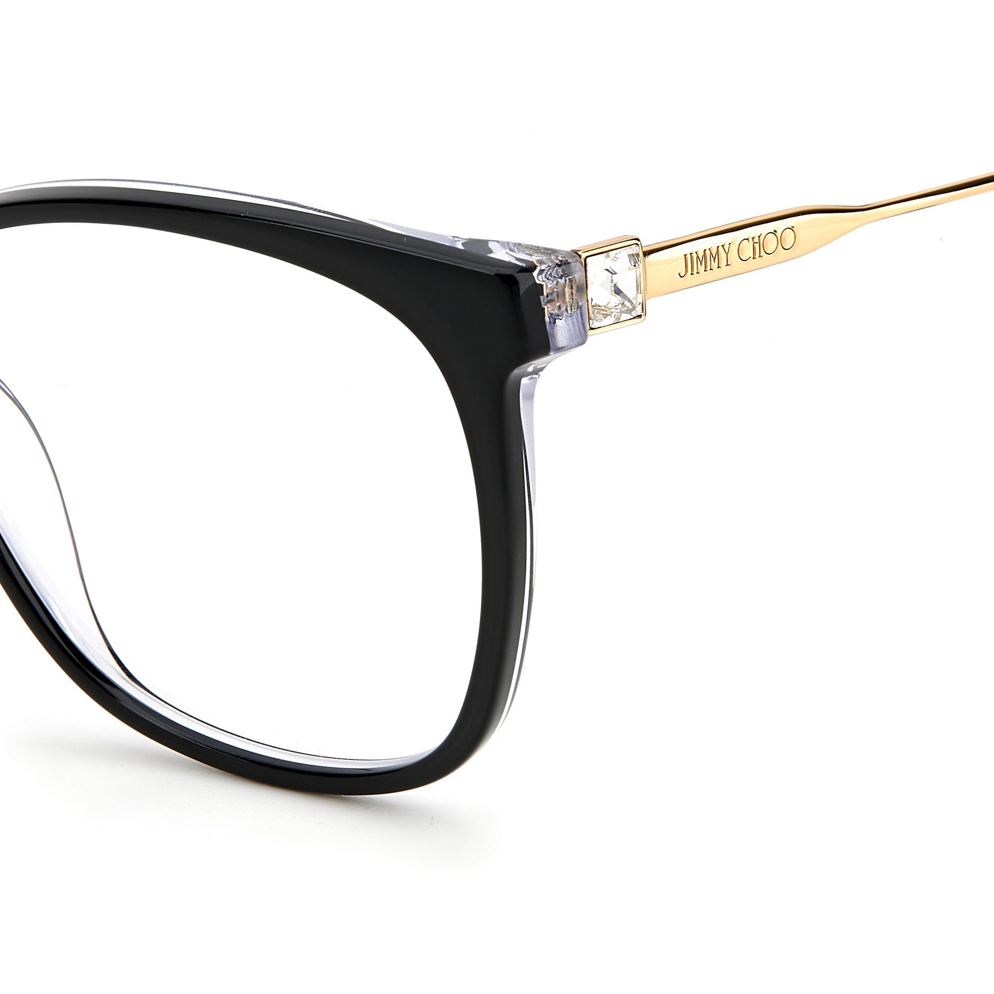JIMMY CHOO JC313 - 7C5 BLACK CRYSTAL