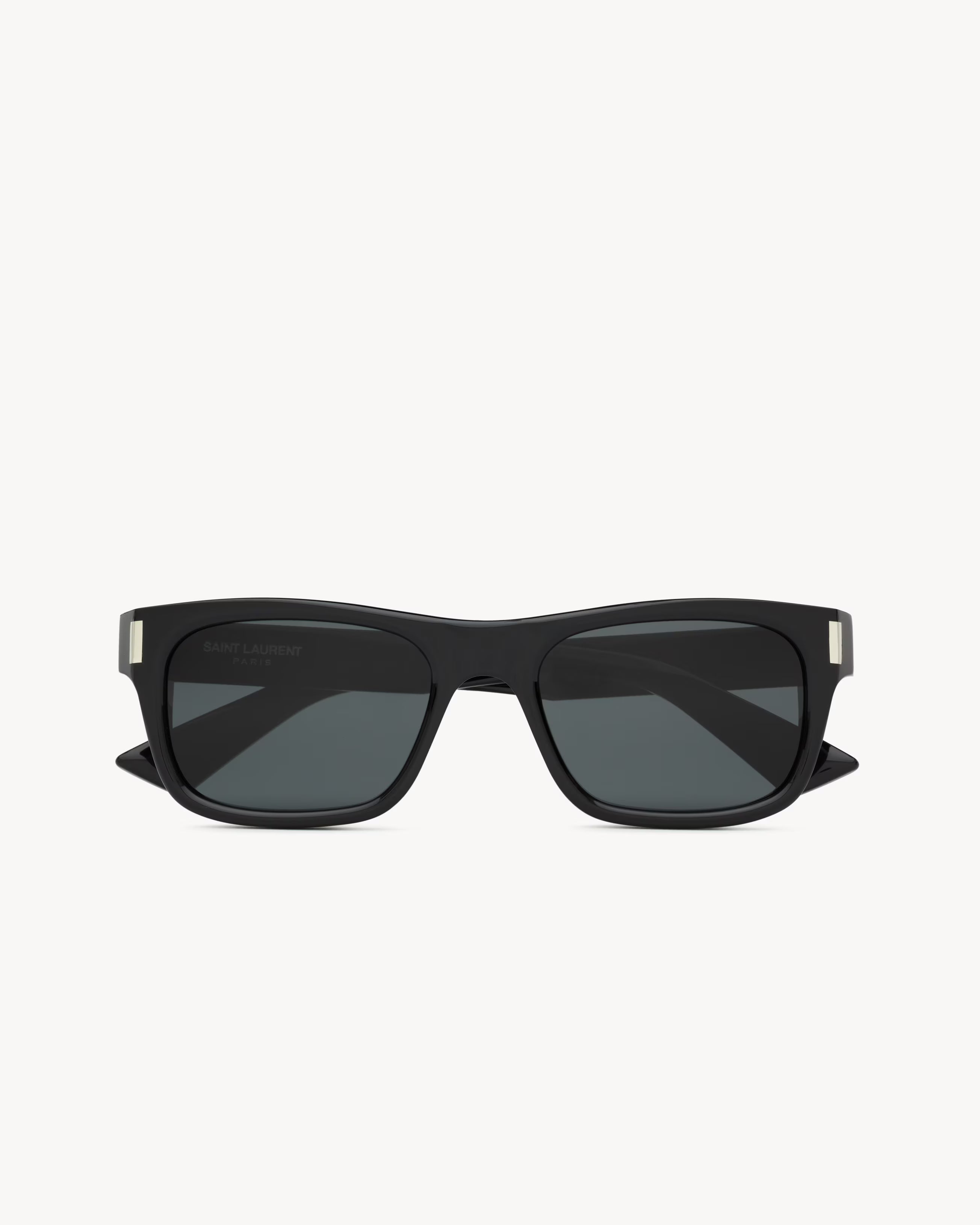 LUNETTES DE SOLEIL SAINT LAURENT AVEC MONTURE EN ACÉTATE ET VERRES EN NYLON.