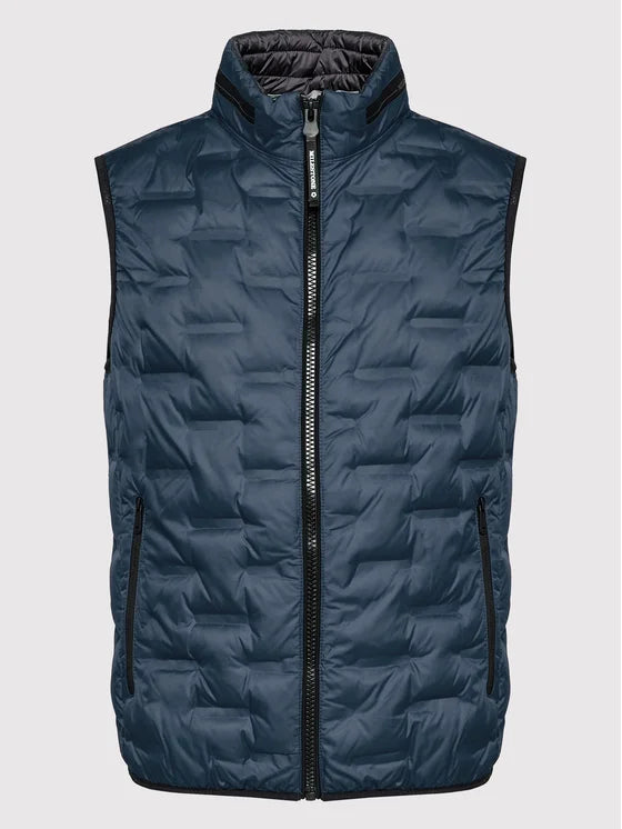 Gilet Malcom 230341 60160 Bleu marine Regular Fit