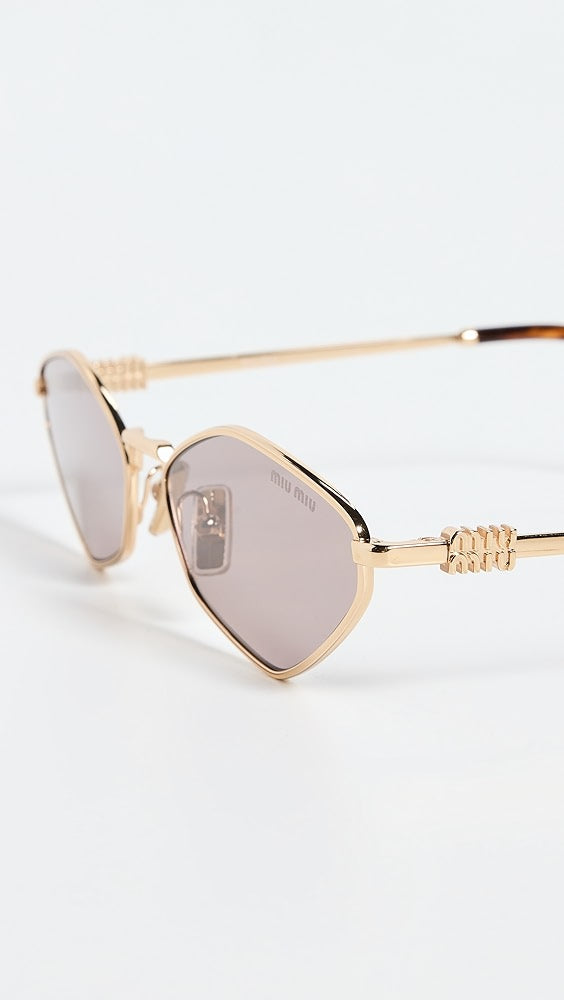 Lunettes de soleil Miu Miu Logo
