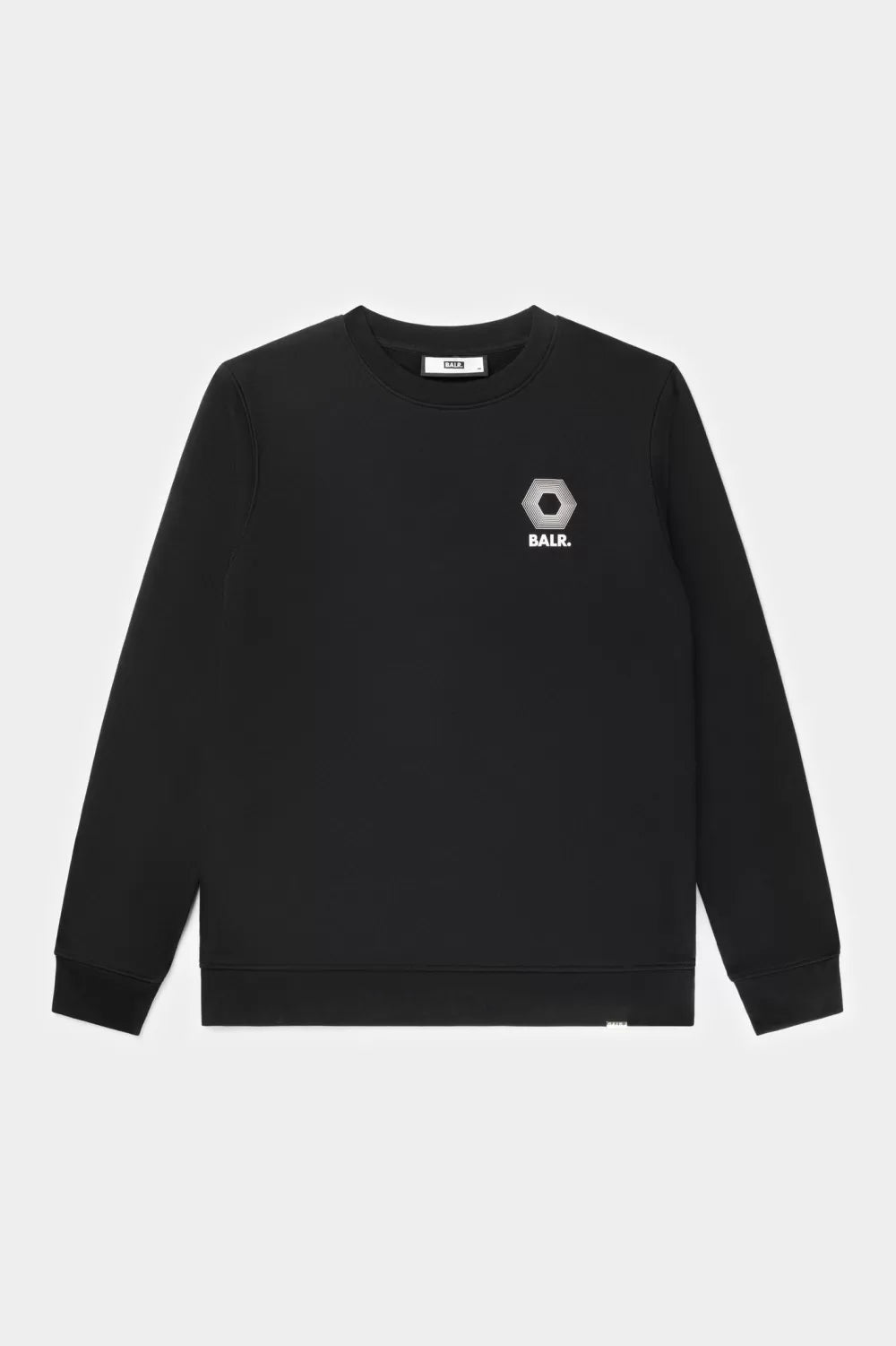 Olaf Straight H2S Hex Crewneck Jet Black