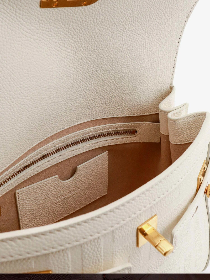 Sac Balmain En Cuir Croco