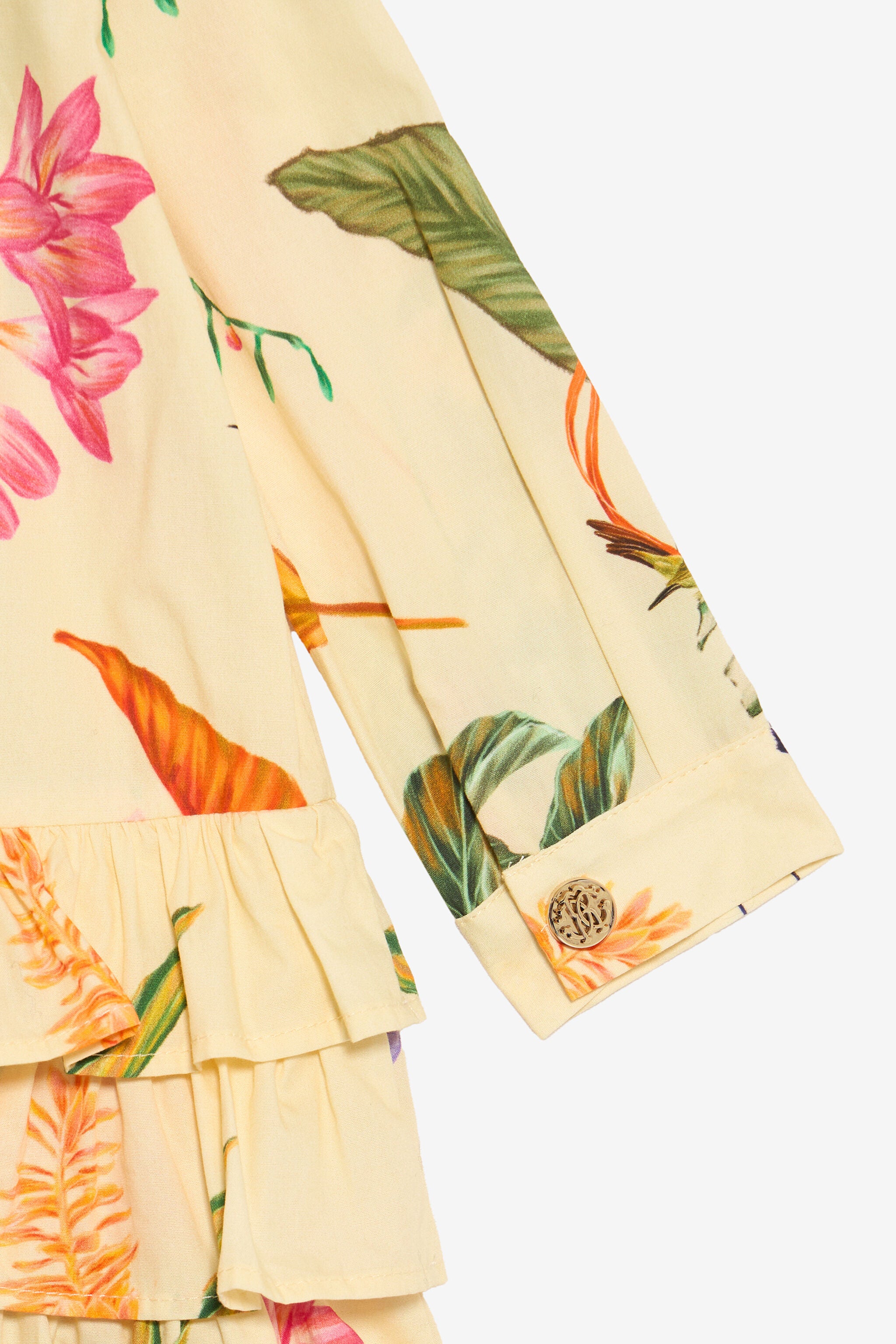 Robe en coton à fleurs