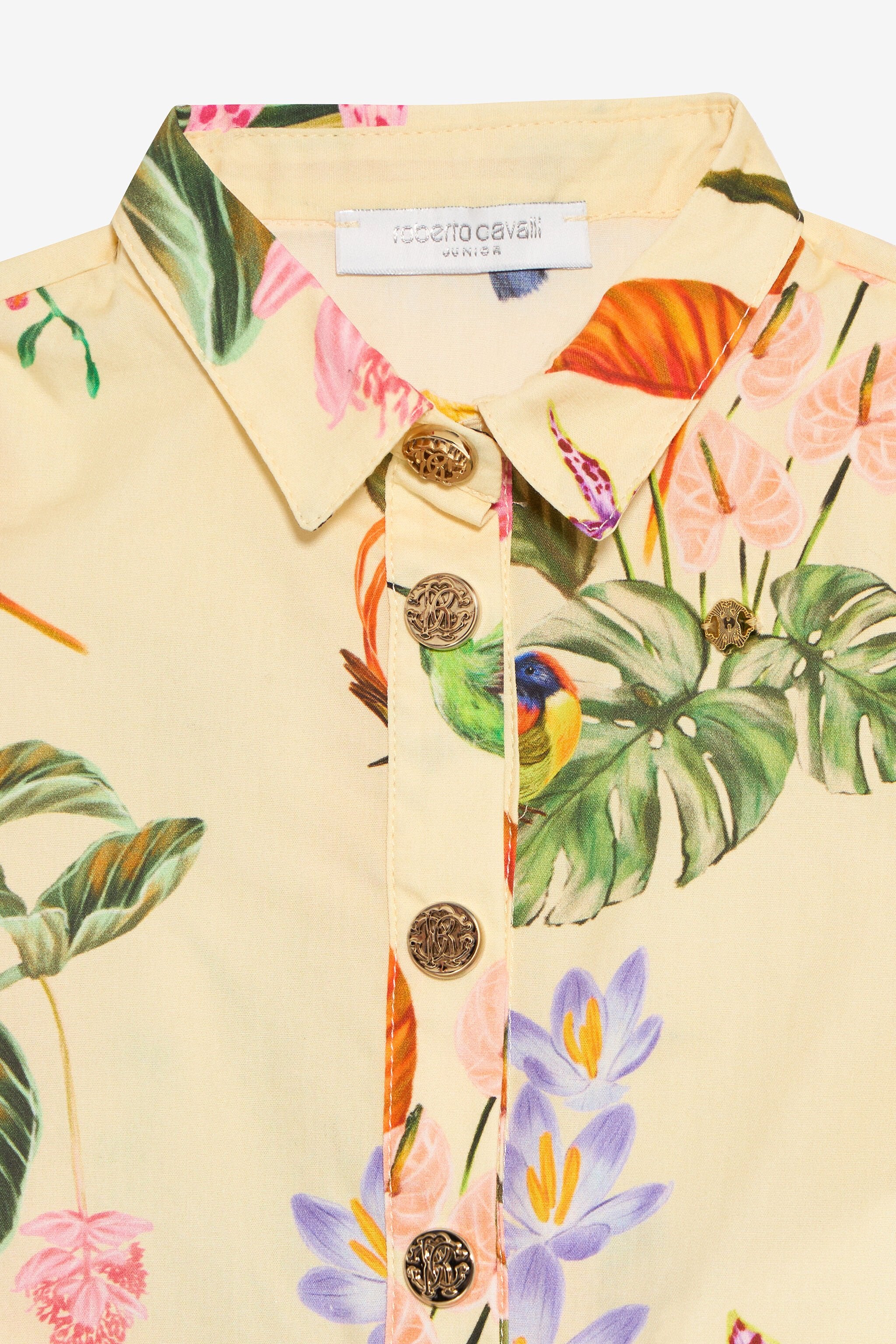 Robe en coton à fleurs