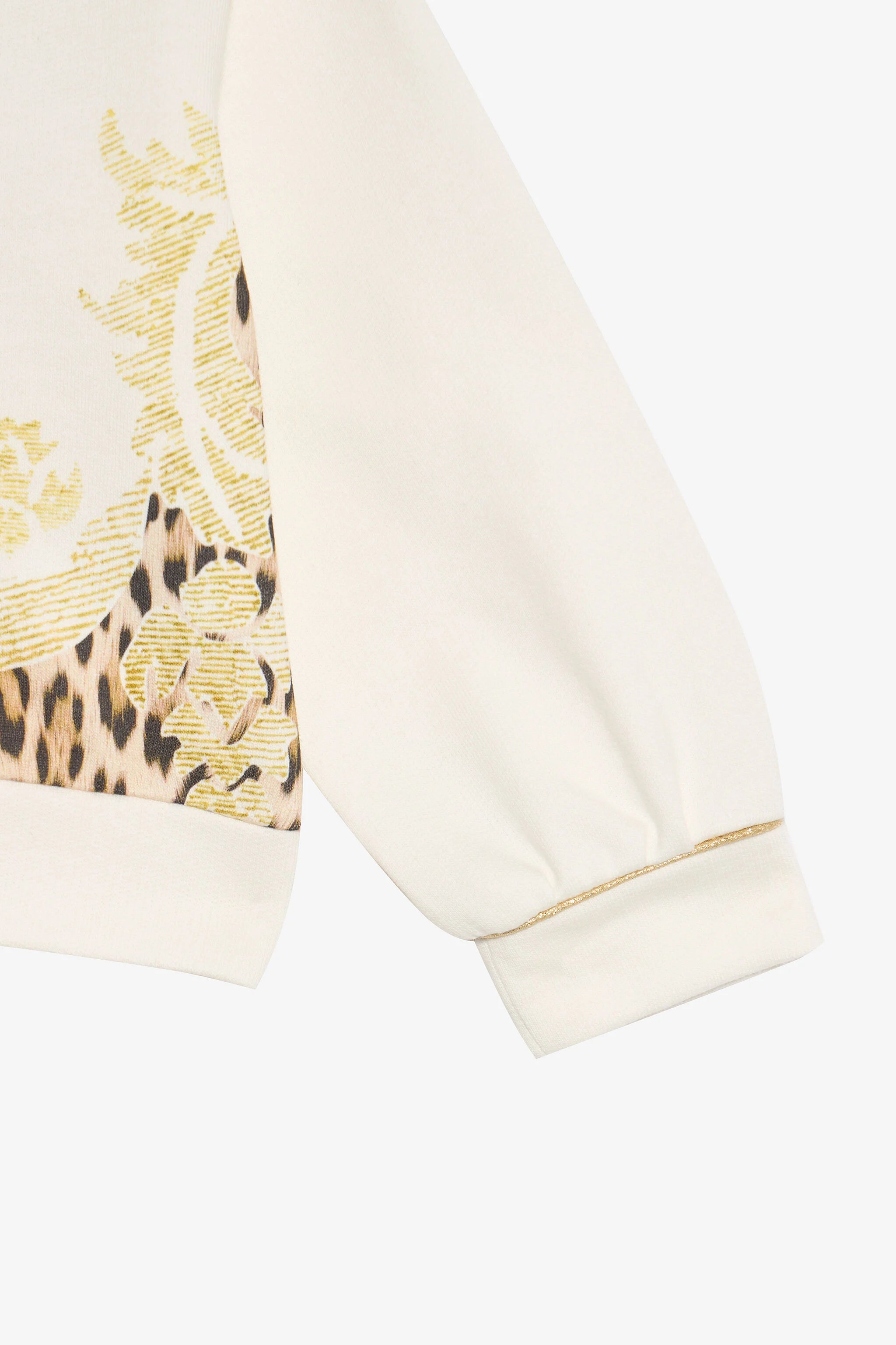 Pull décoré en coton