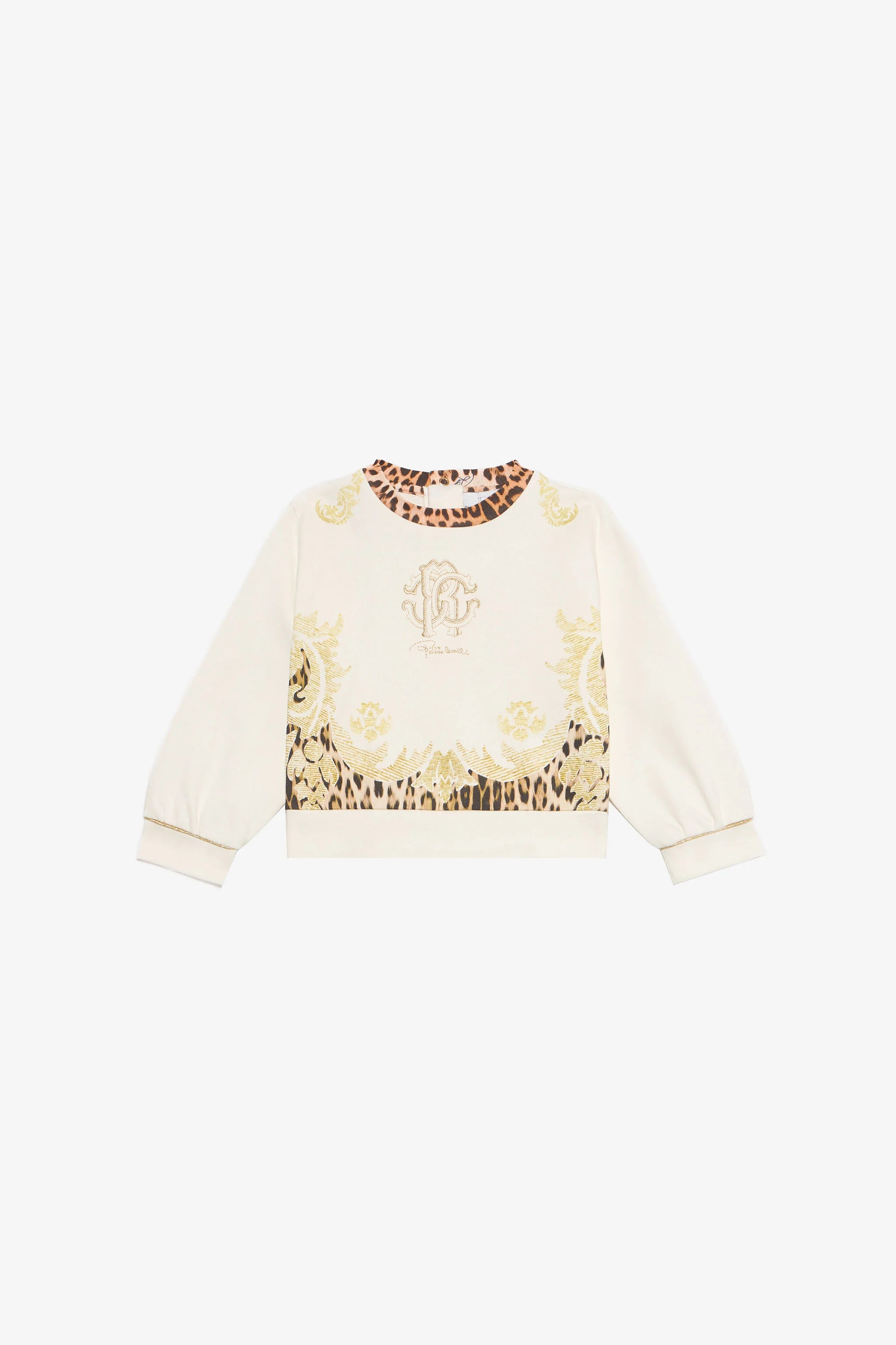 Pull décoré en coton