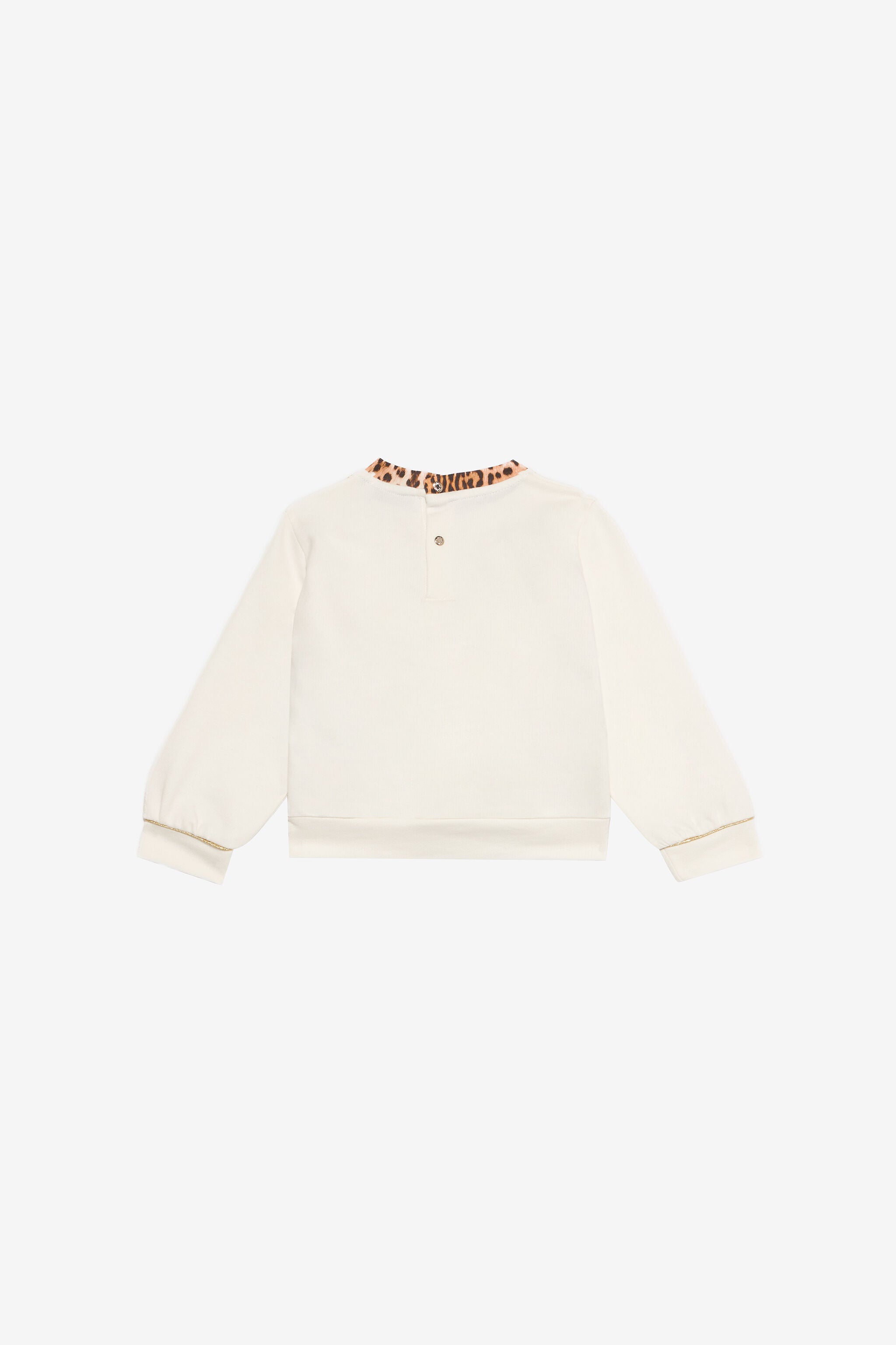 Pull décoré en coton