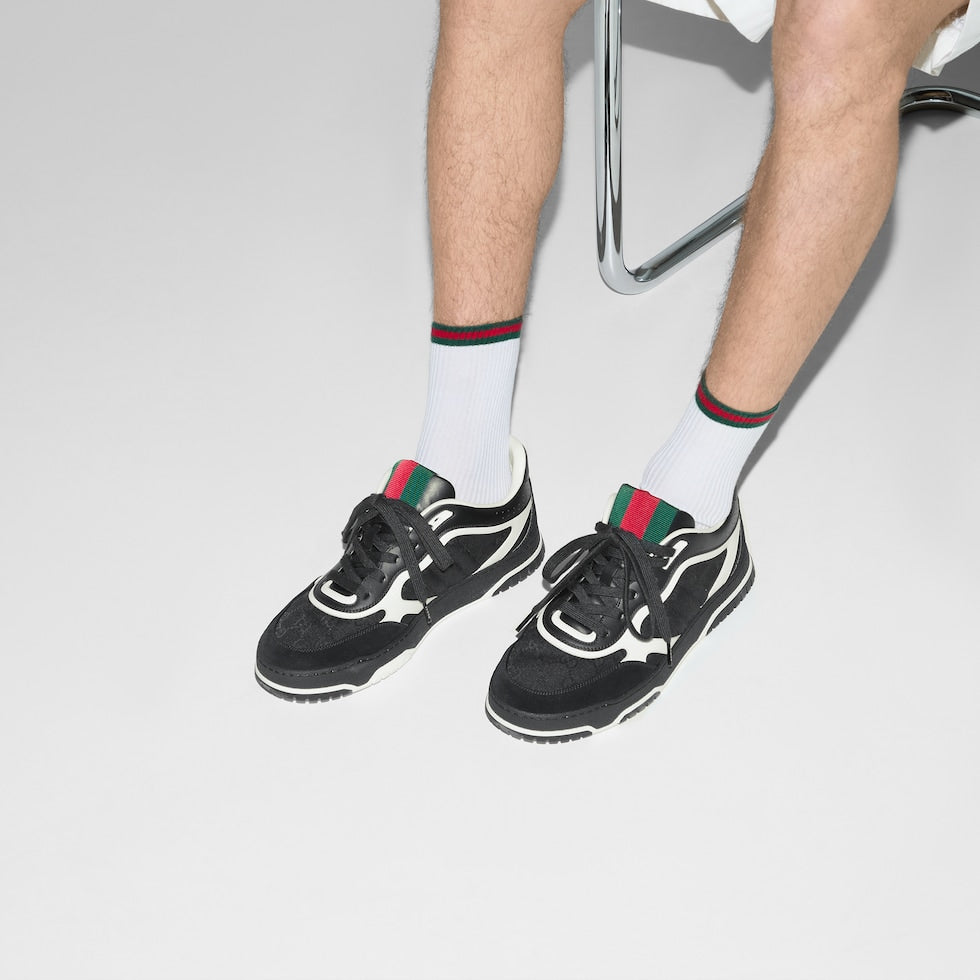 Baskets Gucci Re-Web pour homme