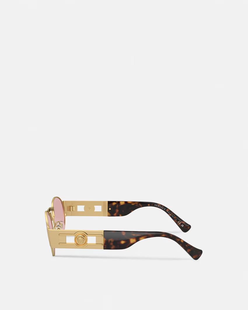 MEDUSA DECO OVAL SUNGLASSES