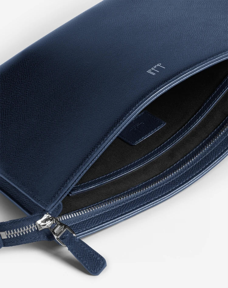 dunhil pouch in cadogan grained leather