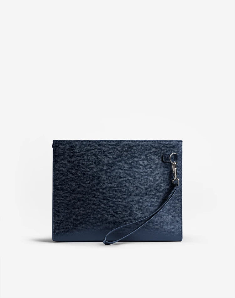 dunhil pouch in cadogan grained leather