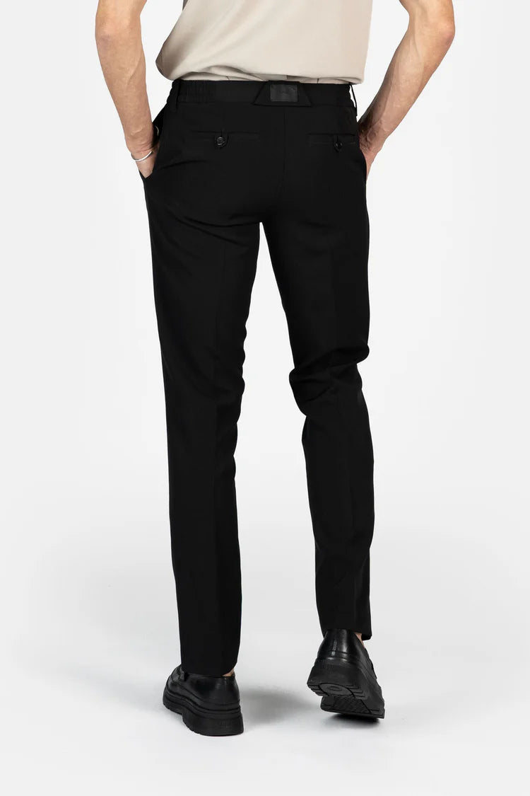 BALRXI REGULAR FIT STRETCH PANTS JET BLACK
