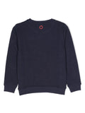 TRUSSARDI JUNIOR sweat en coton à logo imprimé