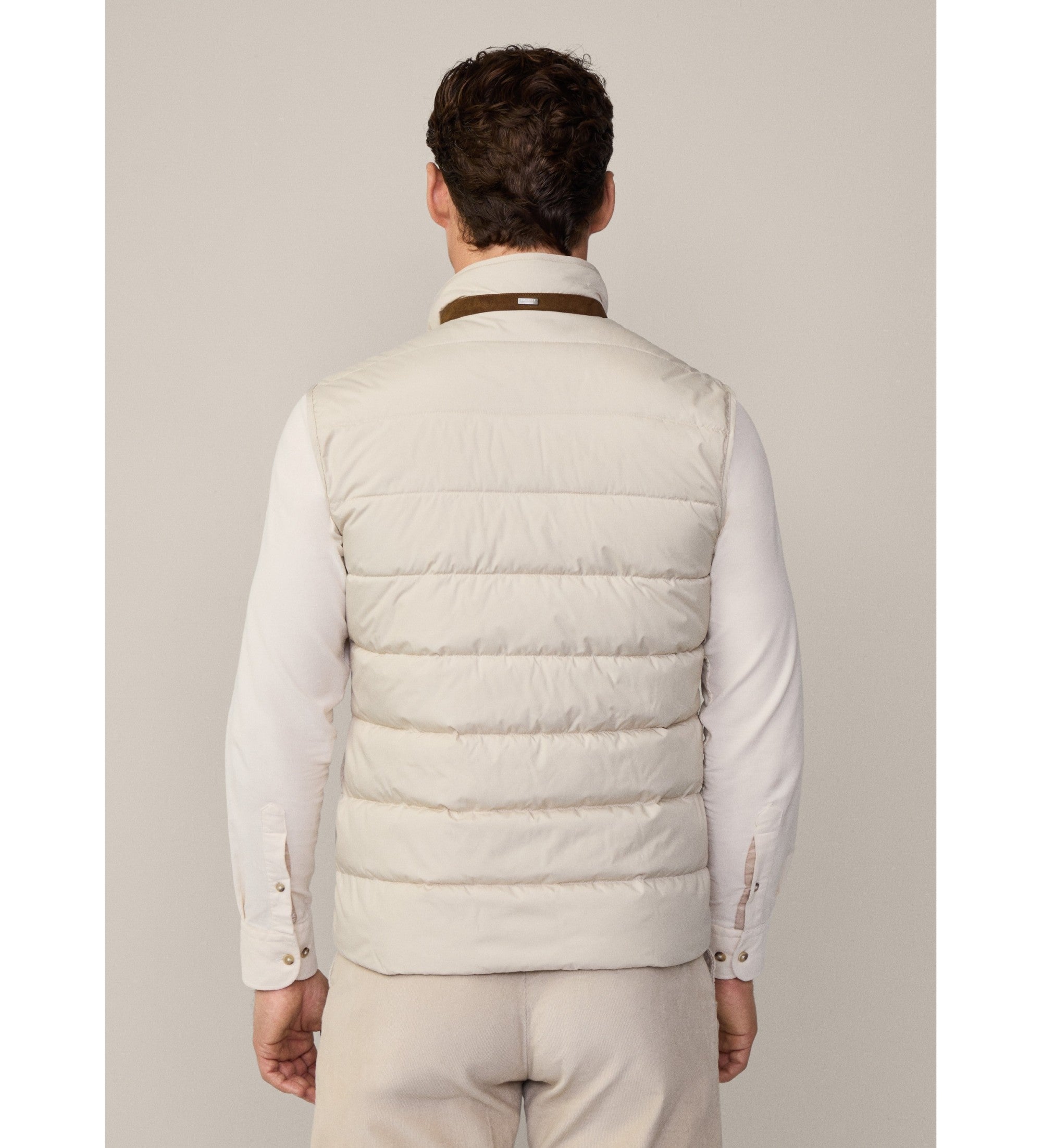 Hackett London Rigby Rev Gilet veste Homme DOUBEL FACE