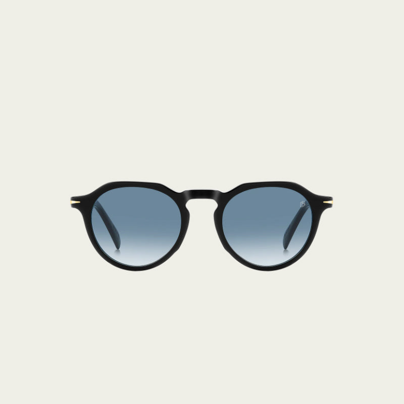 Lunettes de Soleil David Beckham DB 1171/S - BLACK GOLD - DK BLUE SHADED