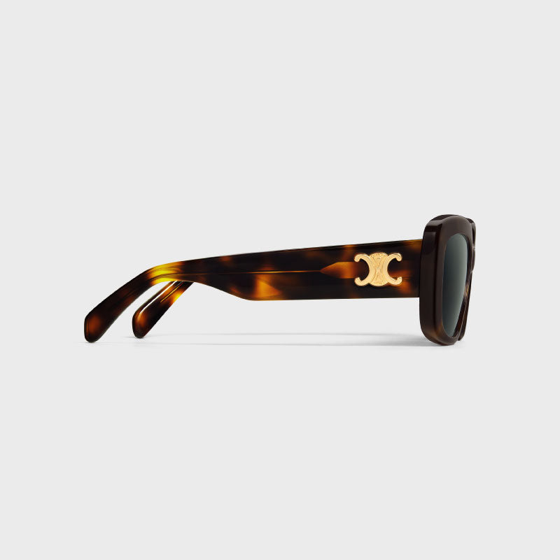 TRIOMPHE 04 SUNGLASSES IN ACETATE DARK HAVANA