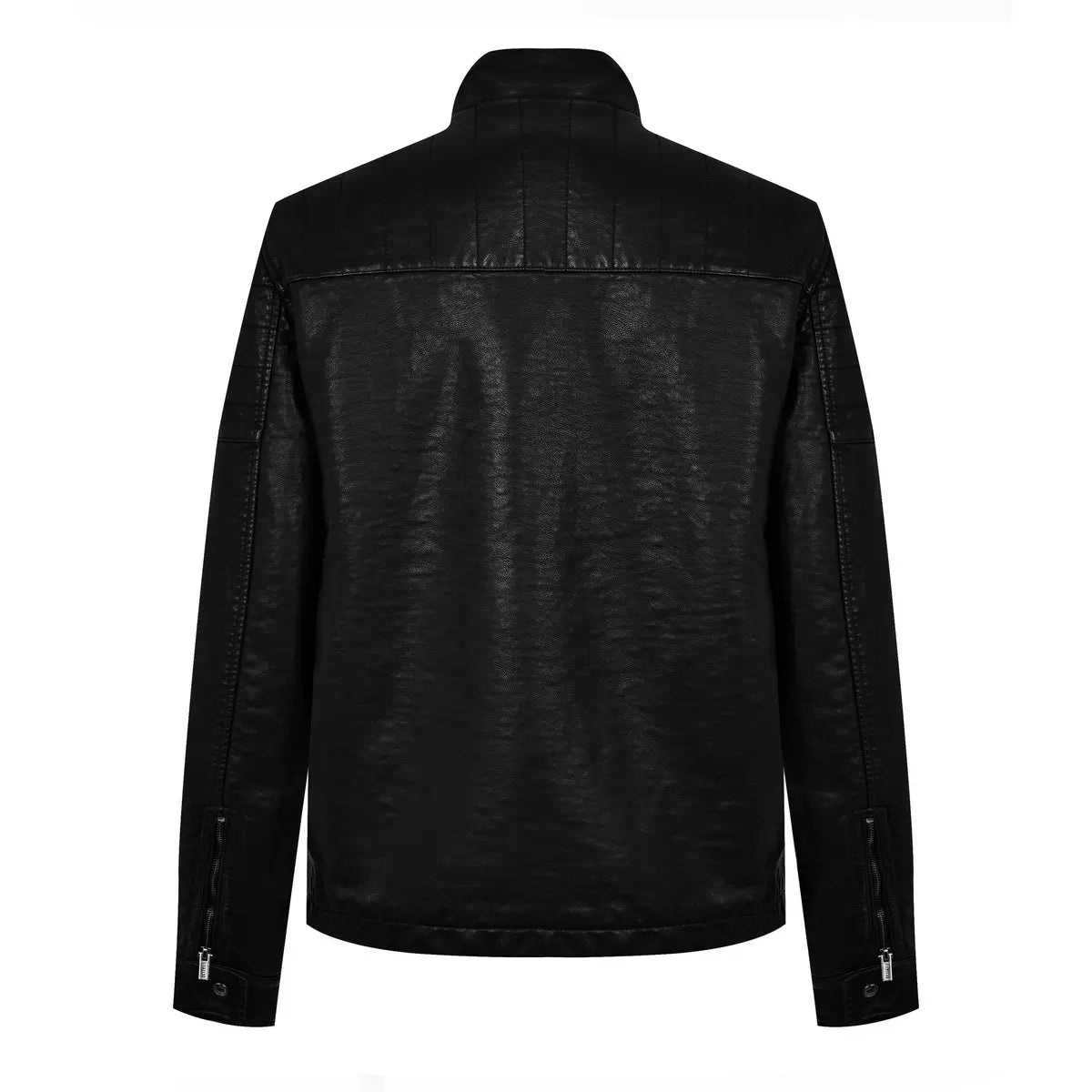 Mens Faux Leather Jacket