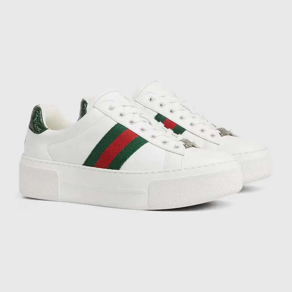 BASKETS GUCCI ACE POUR FEMME