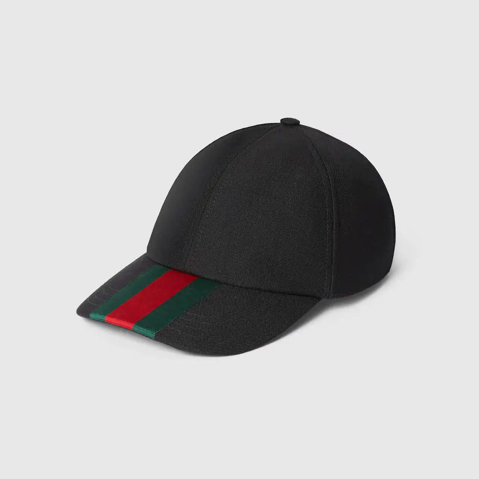 CASQUETTE EN TOILE AVEC BANDE WEB