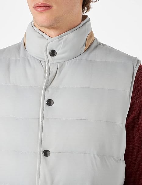 Hackett London Rigby Rev Gilet veste Homme DOUBEL FACE