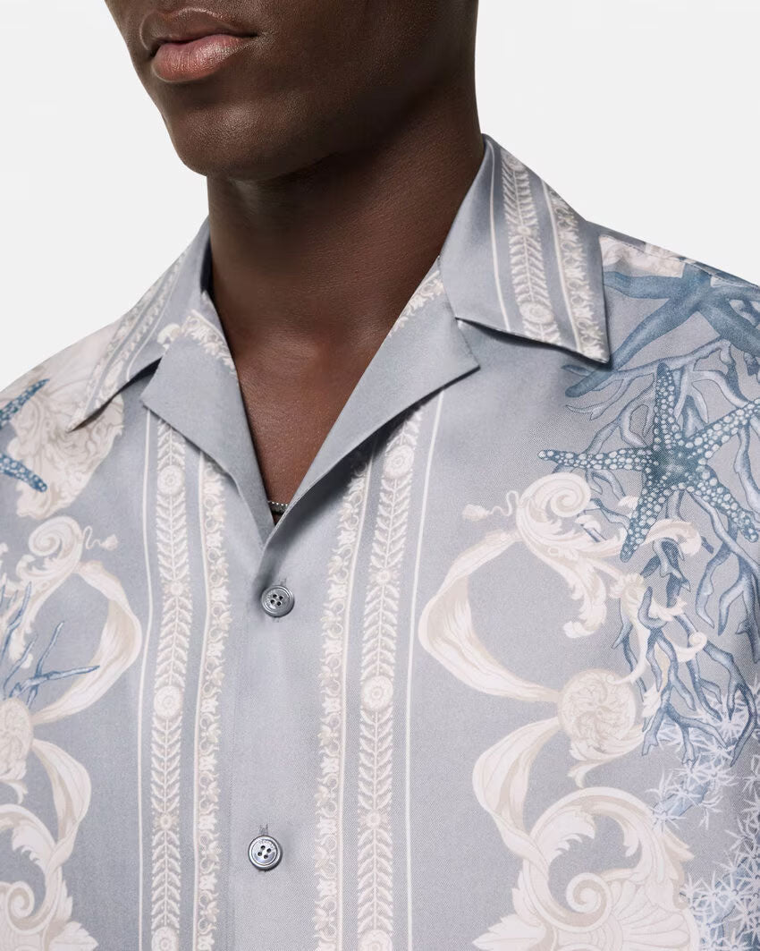 Chemise en soie Barocco Sea
