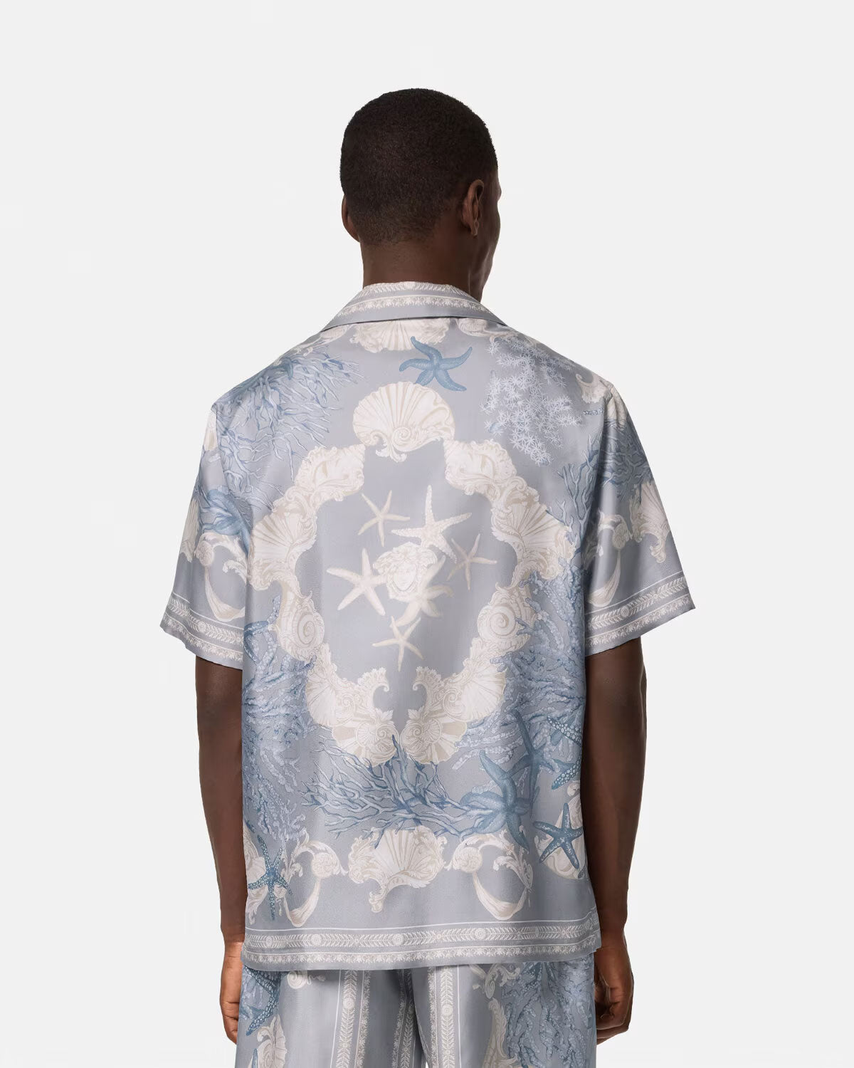 Chemise en soie Barocco Sea