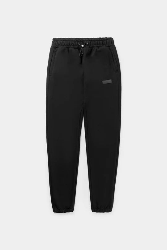 Regular Badge Jogger Jet Black