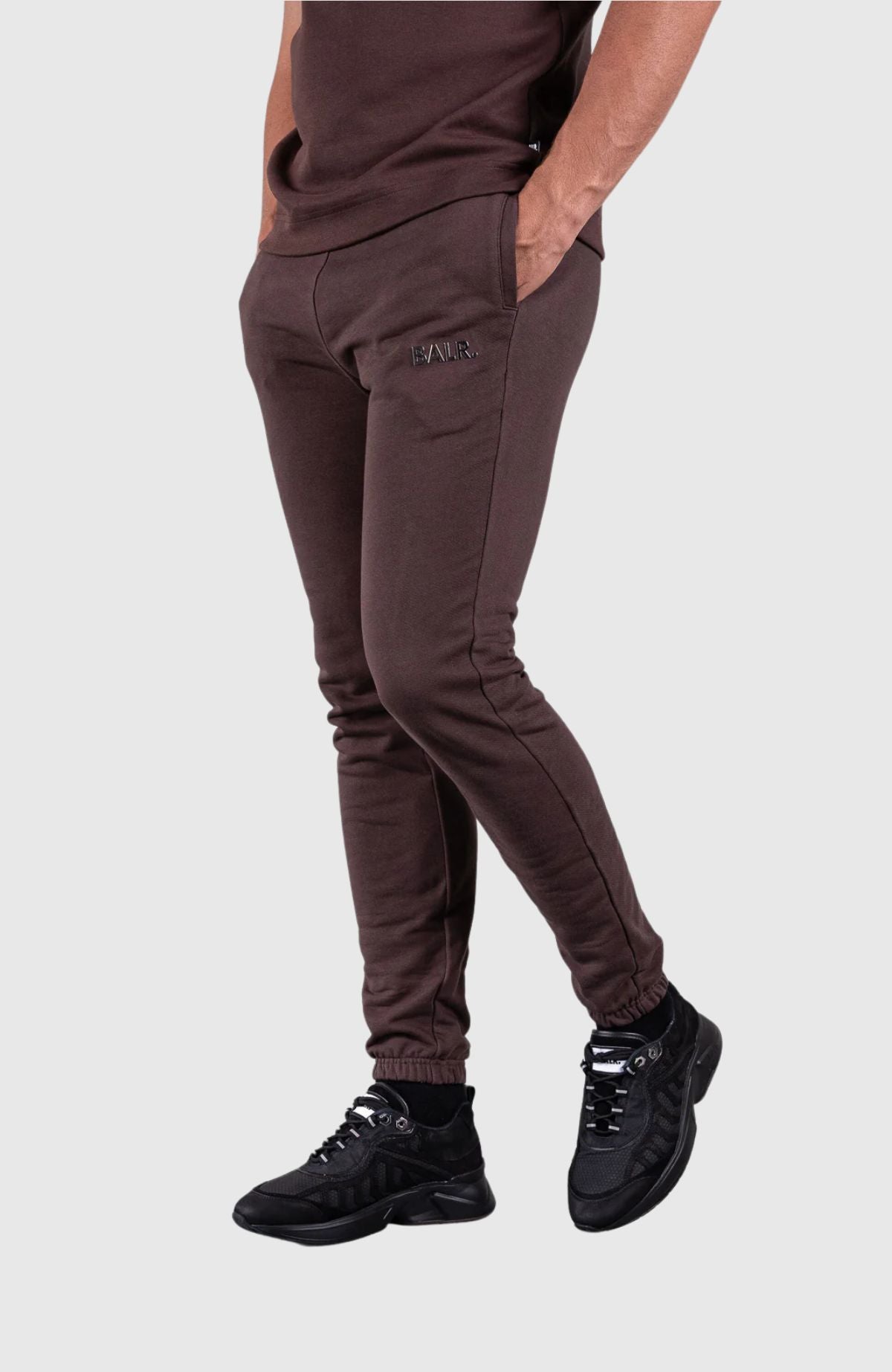 Regular Metal Brand Jogger Java