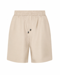 Bermuda à cordon et design essentiel BEIGE