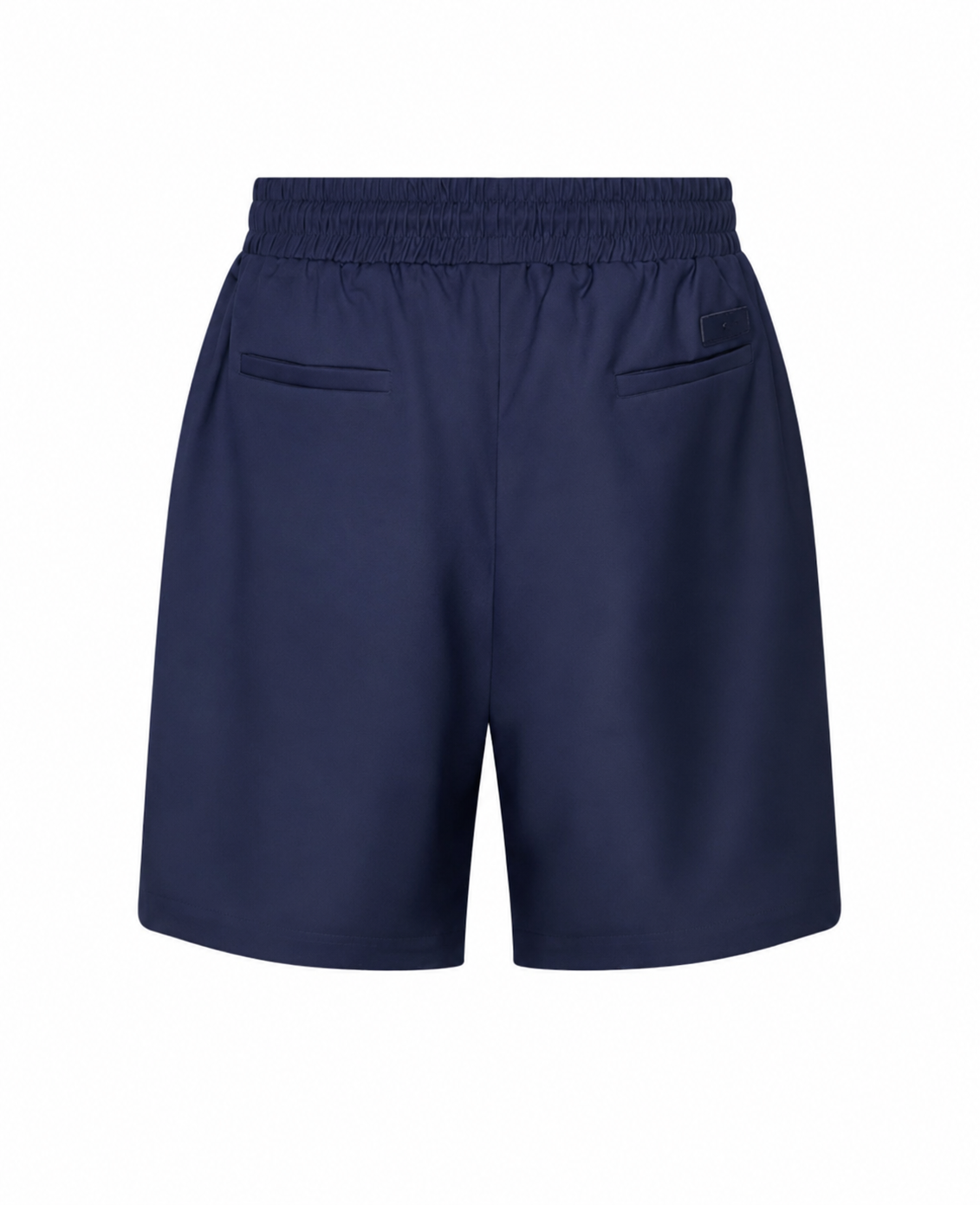 Bermuda à cordon et design essentiel BLUE 01