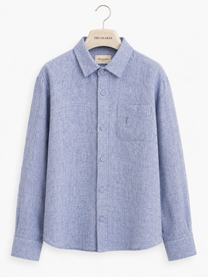 CHEMISE TRUSSARDI JUNIOR ORLIN EN LAINE