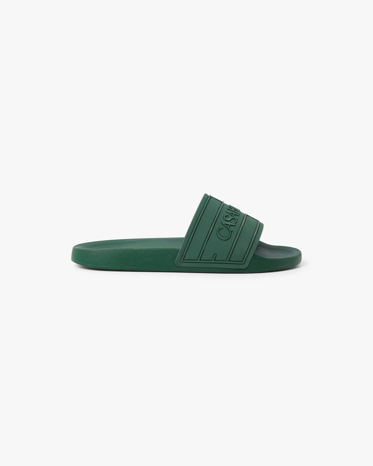 Claquettes Casablanca de piscine pour homme bleues à logo maison prado