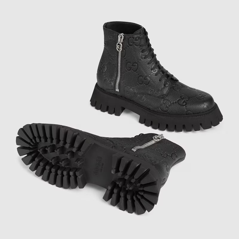 BOTTES EN CUIR GG POUR HOMME