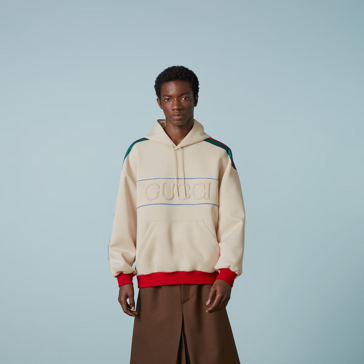SWEAT-SHIRT EN NÉOPRÈNE AVEC BANDE WEB